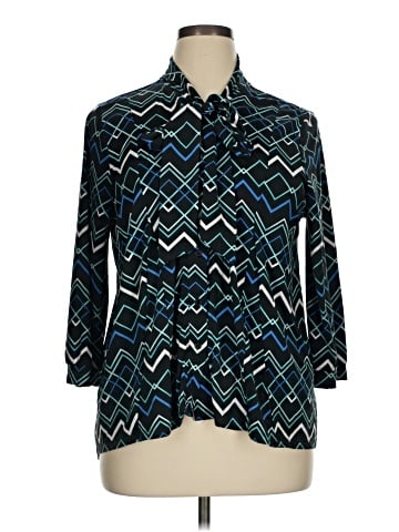 Robert Louis 3/4 Sleeve Blouse (view 1)