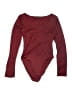 Heart & Hips Burgundy Bodysuit Size M - photo 1