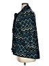 Robert Louis Chevron-herringbone Teal 3/4 Sleeve Blouse Size XL - photo 5