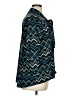 Robert Louis Chevron-herringbone Teal 3/4 Sleeve Blouse Size XL - photo 4