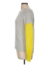 Aqua Color Block Yellow Pullover Sweater Size M - photo 5
