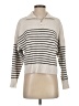 MNG Stripes Ivory Pullover Sweater Size XS - photo 1