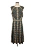 AZ3 inc. Print Gray Cocktail Dress Size S (estimated) - photo 1