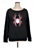 Unbranded Graphic Black Sweatshirt Size L - photo 1