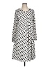 Lularoe Polka Dots White Casual Dress Size L - photo 1
