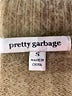 pretty garbage Tan Turtleneck Sweater Size S - photo 7