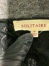 Solitaire Black 3/4 Sleeve Blouse Size M - photo 7