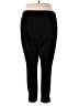 Sejour Solid Black Active Pants Size 18 - photo 2
