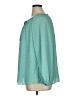 LC Lauren Conrad 100% Polyester Teal 3/4 Sleeve Blouse Size 0X - photo 5