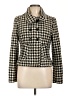 Ann Taylor Factory Houndstooth Ivory Jacket Size 10 - photo 1