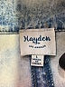 Hayden Tie-dye Green Denim Jacket Size L - photo 6