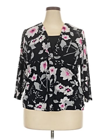Jones New York Collection 3/4 Sleeve Blouse (view 1)