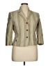Nine & Company 100% Polyester Tweed Gold Blazer Size 14 - photo 1