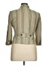 Nine & Company 100% Polyester Tweed Gold Blazer Size 14 - photo 2