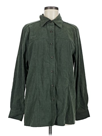 Denim & Co Long Sleeve Blouse (view 1)