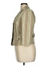 Nine & Company 100% Polyester Tweed Gold Blazer Size 14 - photo 5