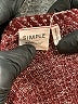 SIMPLE By Suzanne Betro Burgundy Kimono Size 1X - photo 7