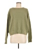 Haute Hippie Solid Green Pullover Sweater Size M - photo 1