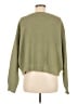 Haute Hippie Solid Green Pullover Sweater Size M - photo 2
