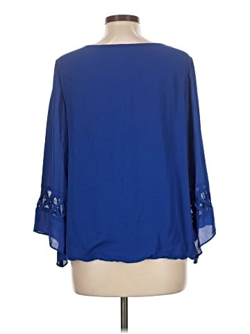 AB Studio 3/4 Sleeve Blouse (view 2)