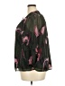 Zac & Rachel 100% Polyester Black 3/4 Sleeve Blouse Size 2X - photo 5