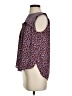 Ann Taylor LOFT 100% Polyester Burgundy Sleeveless Blouse Size XS - photo 5