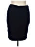 Robert Louis Solid Black Blue Formal Skirt Size M - photo 1