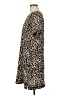 Ellison 100% Polyester Animal Print Brown Casual Dress Size M - photo 5