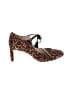 Boden Animal Print Brown Heels Size EU 41 1/2 - photo 1