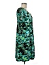 Unbranded Print Teal Casual Dress Size M (estimated) - photo 4