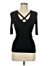 Express Black 3/4 Sleeve T-Shirt Size M - photo 1