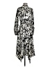 Future Collective 100% Polyester Print Black Casual Dress Size XS - photo 1