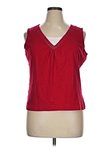 Karen Scott Sleeveless Blouse (view 1)