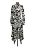 Future Collective 100% Polyester Print Black Casual Dress Size XS - photo 2