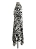Future Collective 100% Polyester Print Black Casual Dress Size XS - photo 5