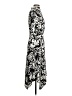 Future Collective 100% Polyester Print Black Casual Dress Size XS - photo 4