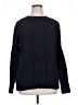 Ann Taylor LOFT Chevron-herringbone Blue Pullover Sweater Size XL - photo 1