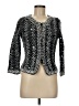 Dana Buchman Tweed Silver Blazer Size M - photo 1