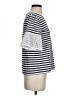 Draper James 100% Cotton Silver Short Sleeve Top Size S - photo 4