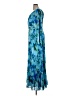 Xscape 100% Polyester Blue Cocktail Dress Size 14W - photo 5