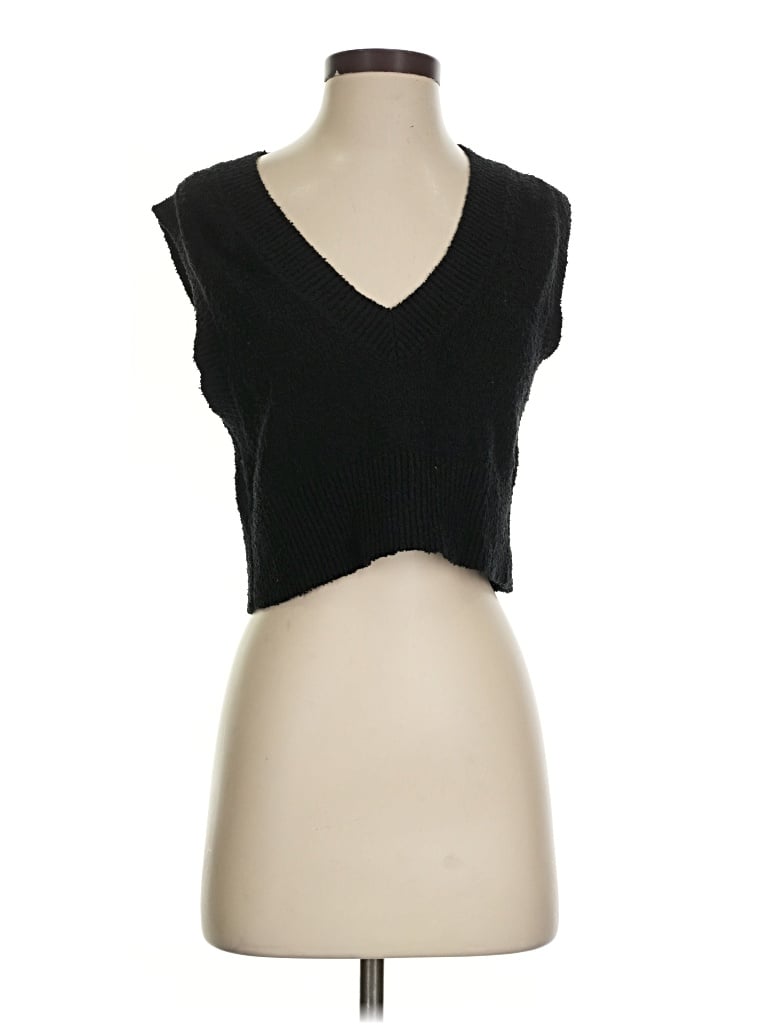 Pre-owned Natural Life Sleeveless Top Black Sweetheart Neckline Tops