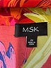 MSK Tropical Orange Casual Dress Size 2X - photo 6