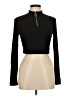 Zaful Black Long Sleeve Top Size 8 - photo 1