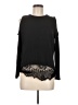 Blooming Jelly Black Long Sleeve Top Size M - photo 1