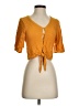 6ixty 8ight 100% Viscose Orange Short Sleeve Top Size S - photo 1