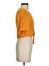 6ixty 8ight 100% Viscose Orange Short Sleeve Top Size S - photo 4