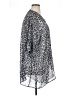 Unbranded Animal Print Silver Kimono Size XL - photo 4