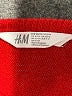 H&M 100% Acrylic Red Pullover Sweater Size 12 - 14 - photo 3