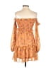 Likely Orange Casual Dress Size 00 - photo 2