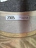 Zara Metallic Gold Short Sleeve Turtleneck Size S - photo 7